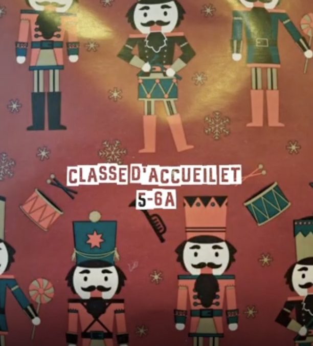 🎥 – Classe d&rsquo;accueil et 5-6A/P